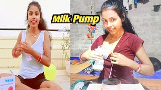 Milk Pump Machine Pata 5 // Deepa bg / #desivlog #couplevlog