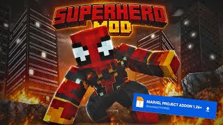 Marvel Superheroes Addon MCPE 1.26+ 🔥 Iron Man, Spider-Man & More! screenshot 2