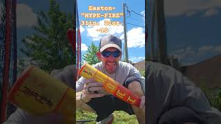 Easton - "HYPE-FIRE" Bat Review! 31in. 21oz. -10 -- 2 3/4 Barrel. #baseball #baseballbats #usssa