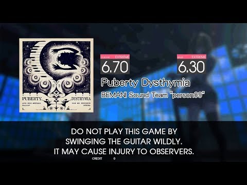 【GITADORA Matixx Guitarfreaks】 Puberty Dysthymia EXTREME Guitar & Bass