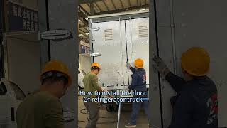 Refrigerator truck#engineering truck#freezer#top 500 Private enterprise