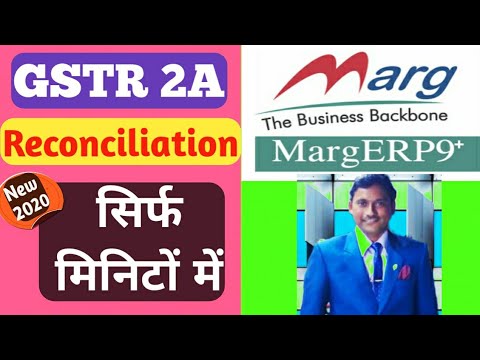 2a matching in marg software | marg erp gstr 2 a download and install reconciliation automatically