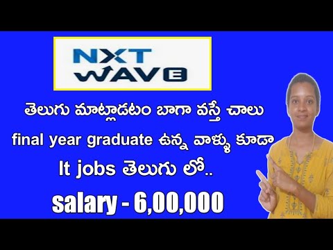 NXT Wave jobs full details in telugu