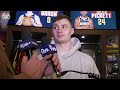 Christian Braun Postgame Locker Room Interview vs. Pelicans 🎙 | 2/3/25