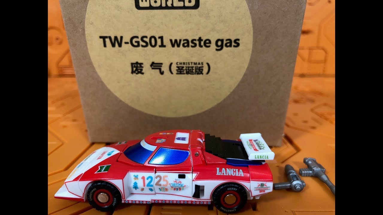 New Transformers toys Toyworld TW-GS01 EXHAUST Christmas Ver mini action figure 