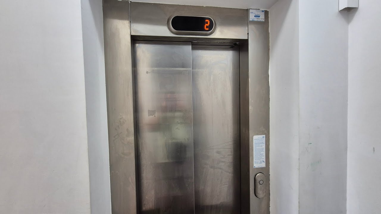 Small 2009 Kone MonoSpace elevator at Strada Ștefan cel Mare 55A, Constanța, Romania