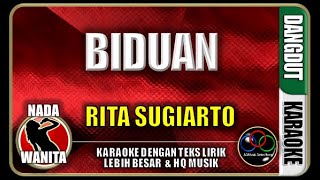 Biduan|Rita Sugiarto|Nada Wanita|Karaoke|Dangdut