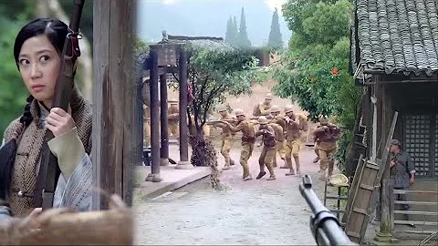 （抗日電影）八路用“釘子雷”埋伏日軍大隊，炸得日軍粉身碎骨  ⚔️ 抗日 | Kung Fu - DayDayNews