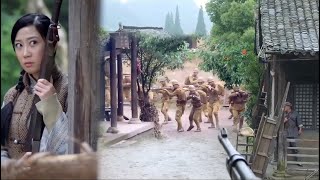 （抗日電影）八路用“釘子雷”埋伏日軍大隊，炸得日軍粉身碎骨  ⚔️ 抗日 | Kung Fu
