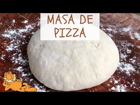 Masa de Pizza Casera ¡Básica, Fácil y Rápida!