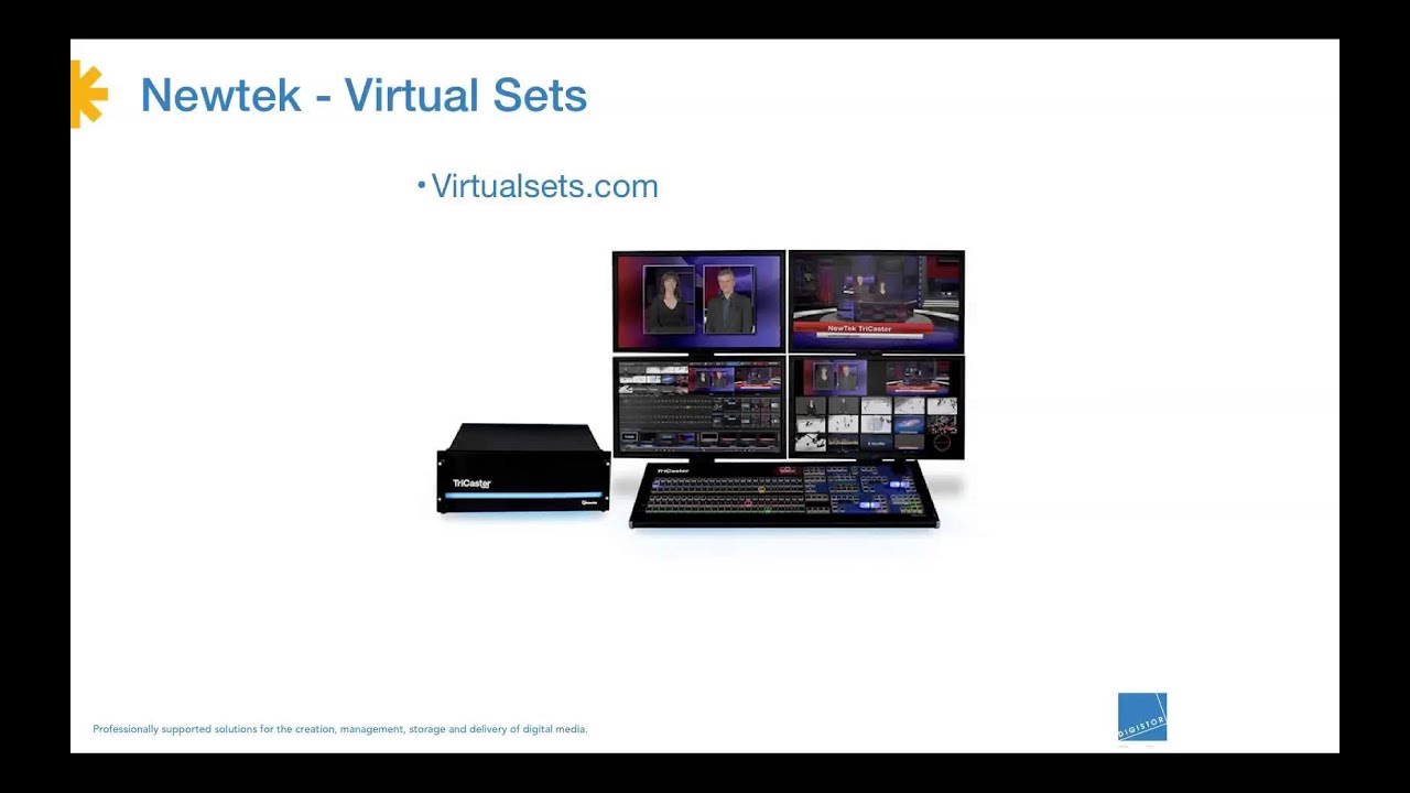 7) Live Event, IP Broadcastiong & Sportscasting / End - Digistor Post-NAB 2013 Webninar
