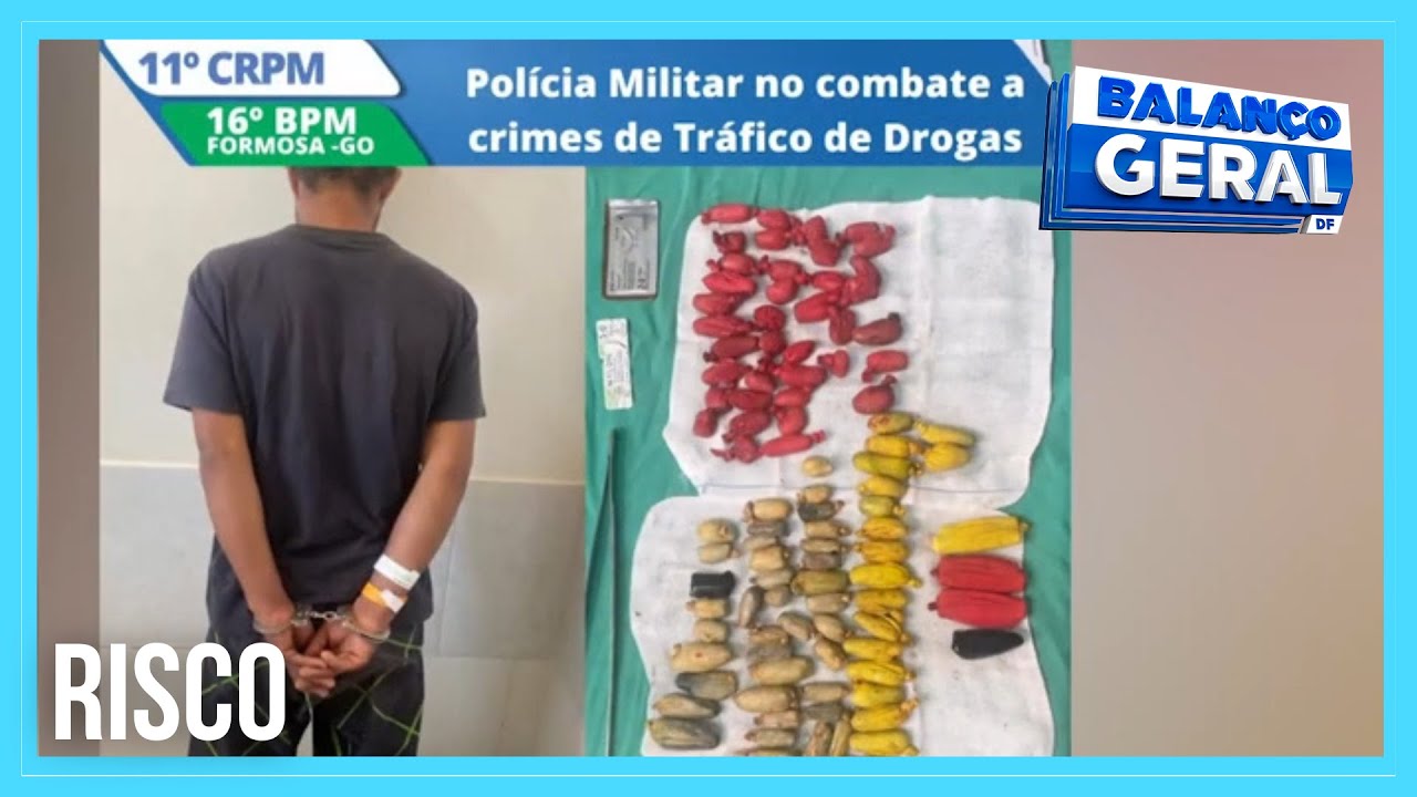 Homem passa por cirurgia após engolir 120 papelotes com drogas