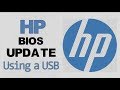 How to Update HP Bios Firmware from a USB