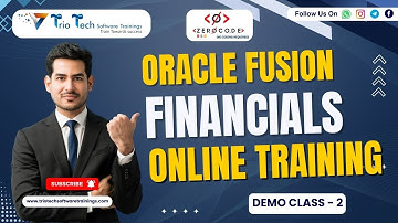Oracle Fusion Financials Training | Oracle Fusion Financials Cloud Online Demo-2