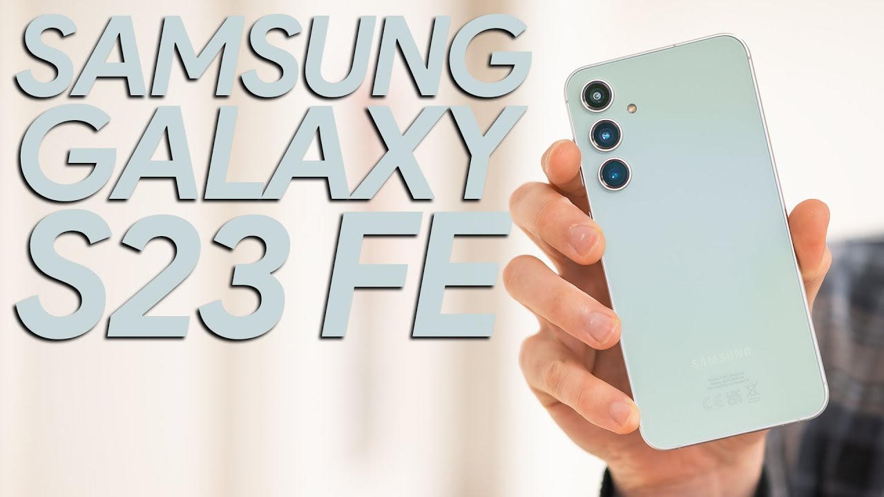 El Samsung Galaxy S23 FE se deja ver al completo en un vídeo filtrado antes  de su lanzamiento