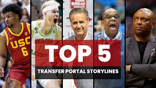 Top 5 Transfer Portal Stories Shaping College Basketball in 2024 Stats Surprises Revealed