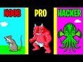 NOOB vs PRO vs HACKER in Monster Hunter Clicker!