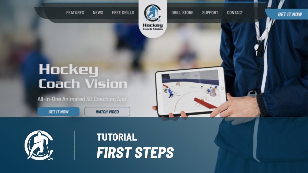 Hockey Coach Vision - Tutorial - First Steps