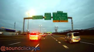 Wethersfield to Manchester, Connecticut 🌅🚗 | Sunset Dashcam Drive