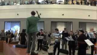 Notes & Ties - Flash mob - Cluj-Napoca, Iulius Mall