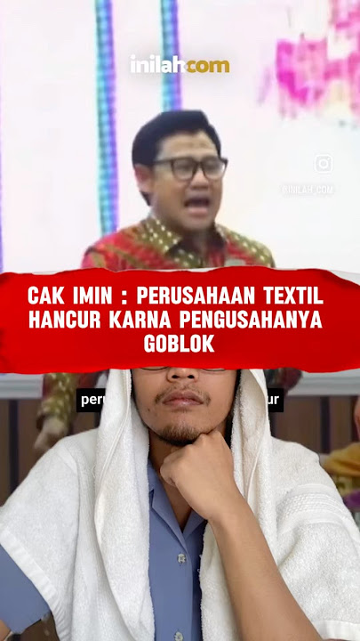 Video of Cak Imin, a stupid businessman #dialectique #dialectics #prabowo #gibran #jokowi #mulyon...
