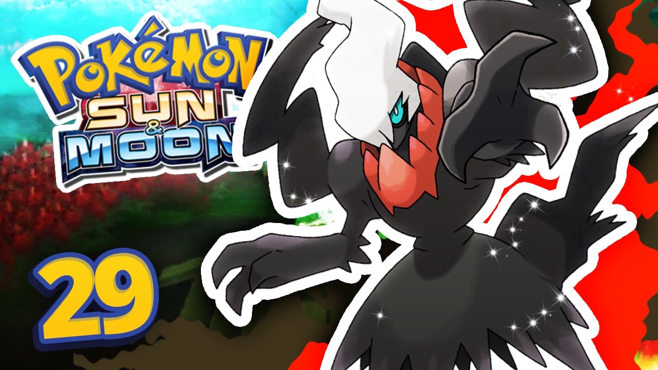 Pokémon Ultra Sun And Moon 20th Anniversary Mythical Event Pokemon Darkrai