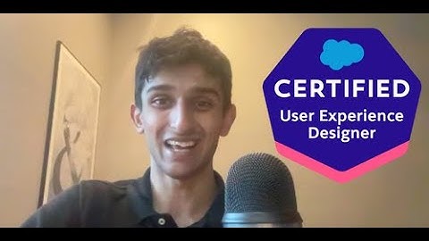 Salesforce User Experience Designer Certification