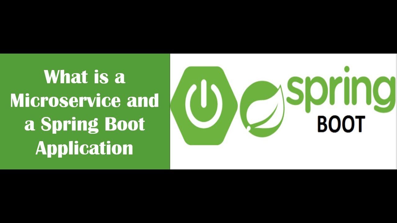 What is microservice and spring boot application microservices and spring boot explained in 