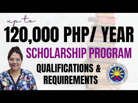 UPTO 120K PHP CHED SCHOLARSHIP - APPLICATION ONLINE (Requirements, Qualifications & Details)