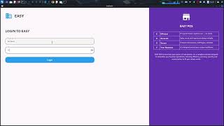 EASY POS Settings and Role assignment.