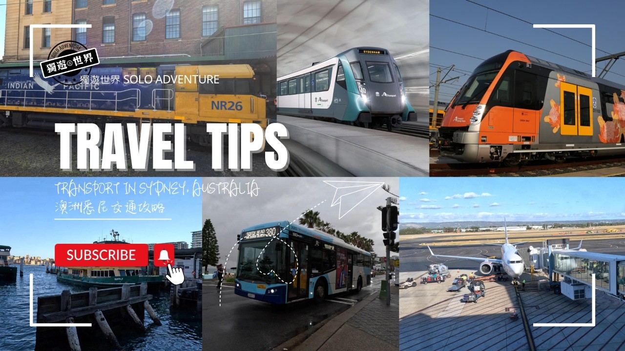 [Tips] 澳洲悉尼 交通攻略 | Transport in Sydney, Australia