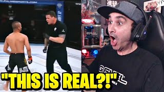 Summit1g is BLOWN AWAY at REFEREE CHOKES FIGHTER | MMA Compilation Hilarious Reaction!
