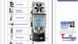 testo 416 Vane Anemometer