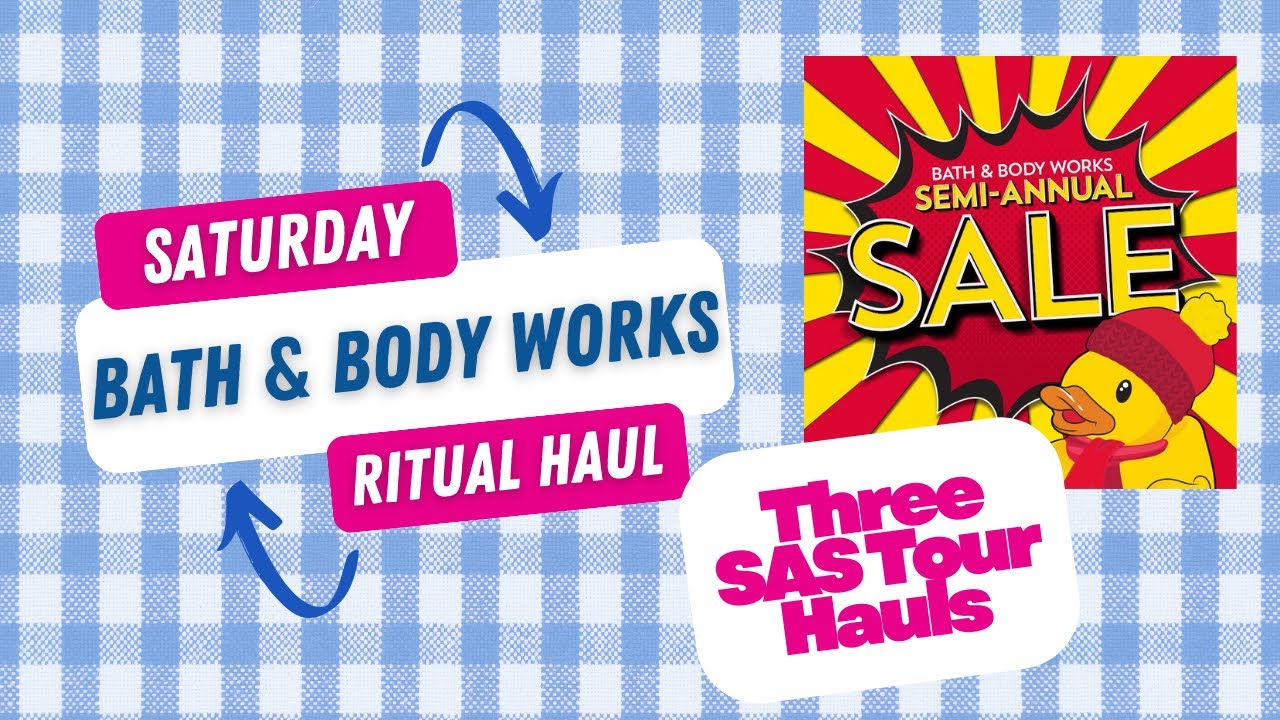 🚗 🛍️ Покупки в Bath & Body Works | Три покупки из тура SAS + Найденные вещи из списка желаний + Н...
