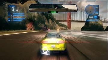 Blur online multiplayer gameplay.