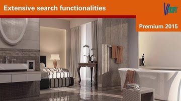 Extensive search functionalities