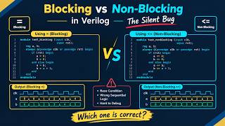 Blocking vs Non-Blocking in Verilog | The Bug That Breaks Your Design