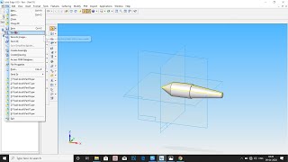 HOW TO DESIGN TAILSTOCK USING SOLIDEDGE: PART-19 CENTER Profile
