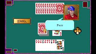 Hoyle's Classic Card Games - Gin Rummy (Sierra On-Line, DOS) screenshot 5