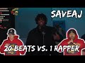 🤯JUICE WRLD REINCARNATED?!?!?!🤯 | 20 Beats vs 1 Rapper SaveAJ Reaction
