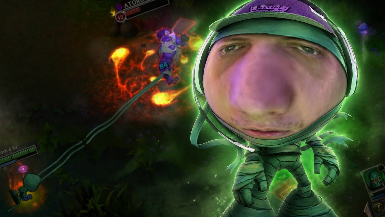 "Só preciso de 1 bandagem" - LoL Classic Ft. @yetz