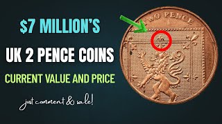 Top 5 ULTRA UK 2 Pence Rare Tow New Pence Coins Worth A LOT of MONEY! coins WORTH MONEY!