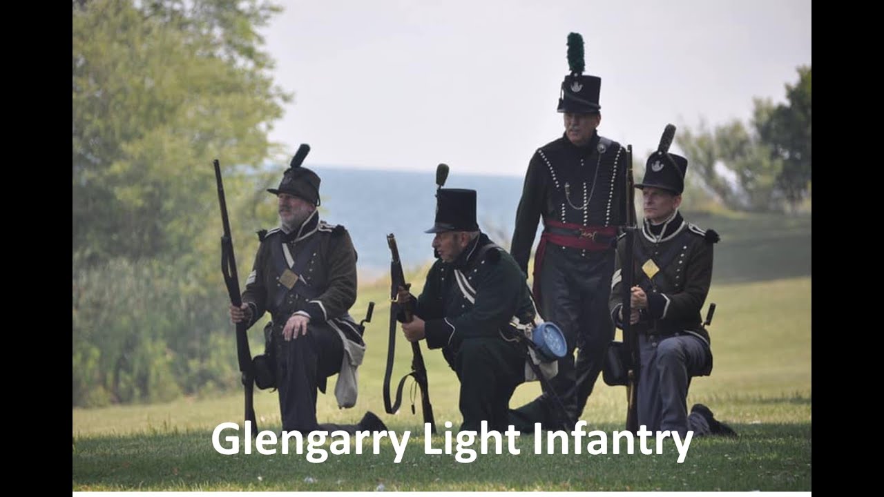 Meet the Glengarry Light Infantry Fencibles (War of 1812) YouTube