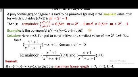 L8b. Data Link Layer Cyclic Redundancy Check