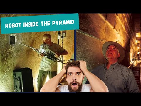 Robot Inside The Great Pyramid: Reveals a Secret Door in a Shaft