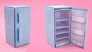 Как сделать мини-холодильник из бумаги »вики полезно Миниатюрный холодильник своими руками