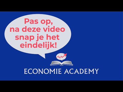 Economie Academy : les kruislingse prijselasticiteit / kruisprijselasticiteit