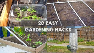 20 Gardening Hacks to Must Know When Starting Gardening