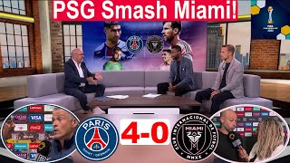 Full PSG vs Inter Miami 4-0; PSG show their class, Neves Brace, Hakimi score + OG: Post-Match Analysis. Update