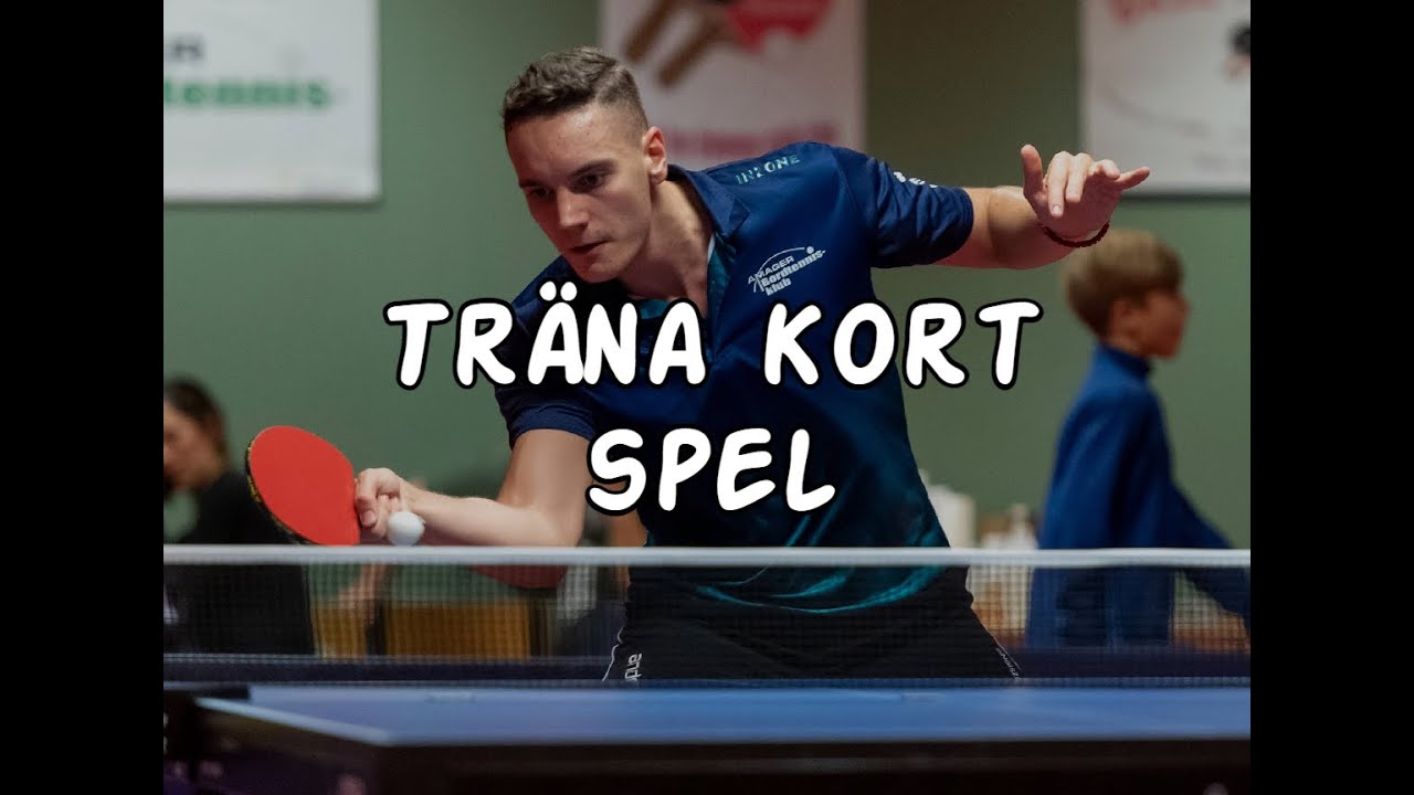 Träna KORT spel i bordtennis!